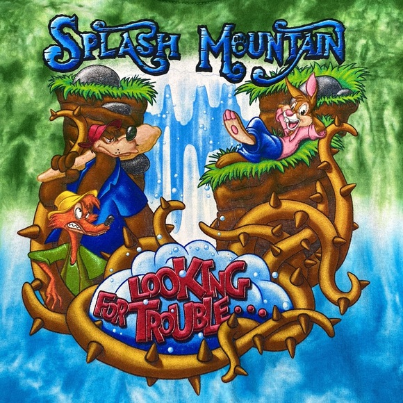 Splash Mountain Disney tie dye t shirt - Picture 6 of 6